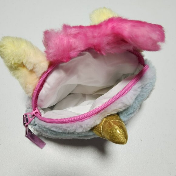 Pikmi Pops Beauticorn Unicorn 9 inch Makeup Bag Purse Plush Stuffed Animal - Picture 4 of 5